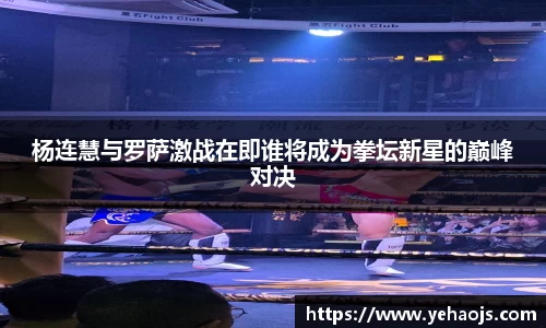 杨连慧与罗萨激战在即谁将成为拳坛新星的巅峰对决